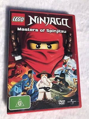 LEGO Ninjago - Masters Of Spinjitzu (DVD 2011) Reg 4 Children Tested Free Post • $5.50