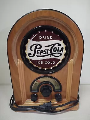 Vintage Pepsi Cola AM FM Radio Collectors Series • $30