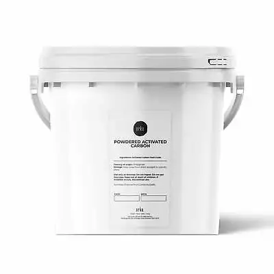 Activated Carbon Powder Coconut Charcoal Bucket - Teeth Whitening + Skin • $59.99