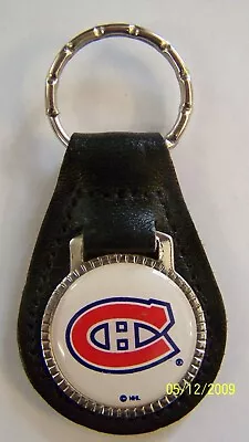 Montreal Canadiens Leather Key Chain • $5.99