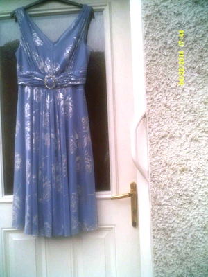 £12.99 • Buy Jessica Howard Pastel Size 14 Dress & Diamante Waist At Front Of Gown Pre-loved