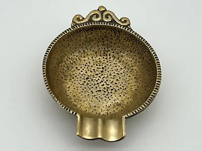 Vintage Dayagi Made In Israel Brass Ashtray Retro Mid Century • $12.95