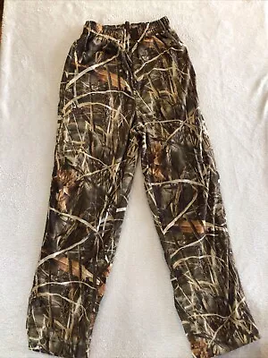 Gamehide Pants Women's Medium Mesh Lined Hunting Advantage Max 4 Camo Hush Hide  • $25.88