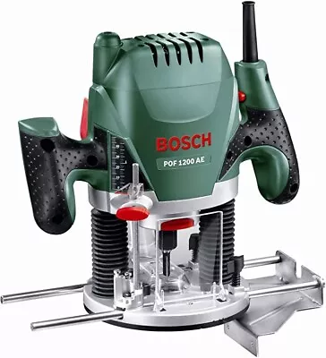 Bosch Home And Garden Router POF 1200 AE 1200 W SDS System Speed Adjustment • £99.45