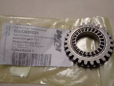 Genuine KTM  SX XC-W 85 /125 /150 2019-2021 Kickstart Gear T26. • $80