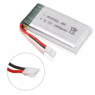 $20.89 • Buy Quadcopter Drone Lipo Battery 3.7V 1800mAh 25C XH2.54 Connector With USB Charger