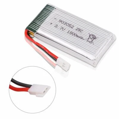 $20.89 • Buy Quadcopter Drone Lipo Battery 3.7V 1800mAh 25C XH2.54 Connector With USB Charger