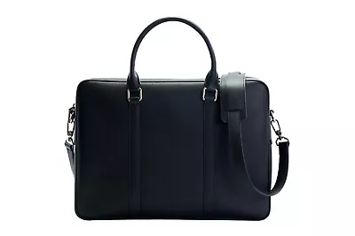 Black Leather Briefcase Mens • $159.99