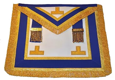 Masonic Regalia-CRAFT PROVINCIAL DRESS APRON (LAMBSKIN) PLUS FREE GLOVES • £37