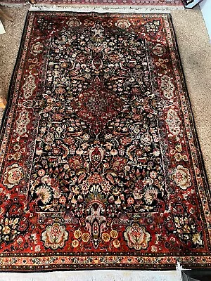 Superb Silk Highlighted Hand-knotted 400 Kpsi BIJAR Carpet 7'4  X 4' 5   • $1182