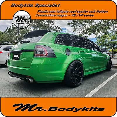Mr Plastic Rear Boot/Roof Spoiler Wing For Holden Commodore VE VF 5 Door Wagon • $131.94