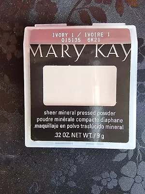 Mary Kay Sheer Mineral Pressed Powder - Ivory 1 - NEW - Fast Shipping • $15.99