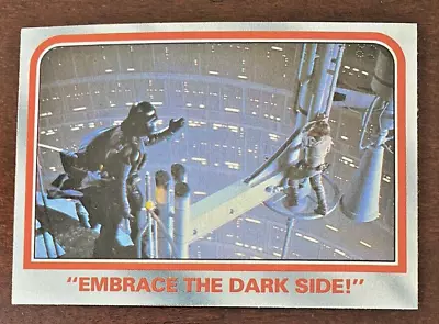 1980 Topps Star Wars The Empire Strikes Back Card #114 EMBRACE THE DARK SIDE! • $0.99