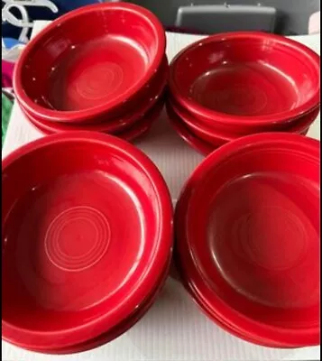 Fiestaware Scarlet Medium Bowl Fiesta Red 7  • $8.99