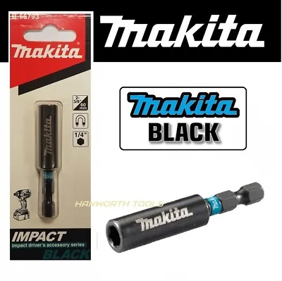 Makita Bit Holder Impact Torsion Black Range Magnetic Driver Bits Holder Insert • £7.57