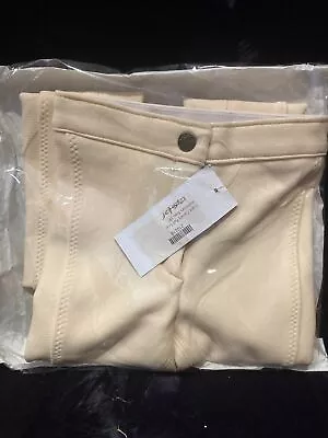 Children’s Ponies On Parade Full Seat Pale Canary Show Jodhpurs 18” • £15