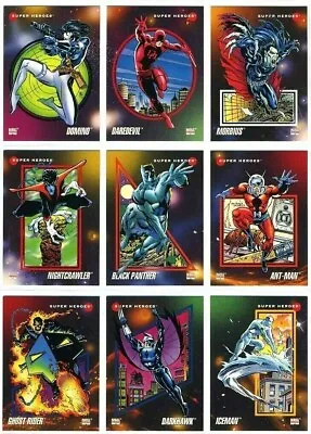 Marvel Universe Series 3 - 1992 Impel Single Cards - Complete Your Set!! • $1.29