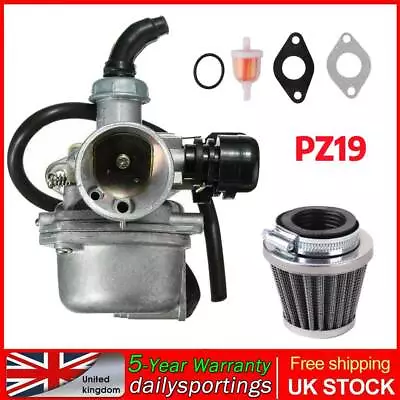 New PZ19 Chinese Import Carb Carburetor 50cc 90cc 110cc 125cc For Pit Dirt Bike • £10.43