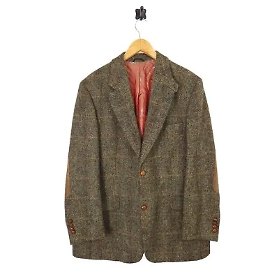 Mens Barutti Harris Tweed Jacket 42R Medium Blazer • £49.95