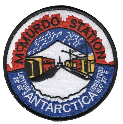 4  Navy Naval Air Station Mcmurdo Antarctica Embroidered Patch  • $28.99