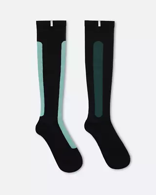 Ostrich Pillow Bamboo Compression Socks - L-XL - Blue Reef & Green Carribean • $23.40