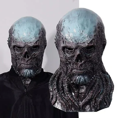 £15.88 • Buy Stranger Things 4 Demon Vecna Mask Adult Latex Halloween Full Masks Cosplay Prop