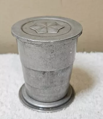 Vintage Small Plastic Collapsible Travel Camping Cup • $7.99