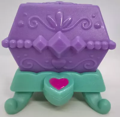 Miniature Toy Treasure Chest Purple Teal My Little Pony Crystal Princess Palace • $9.99