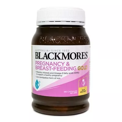 Blackmores Pregnancy & Breast-Feeding Gold  180 Capsules • $29.99