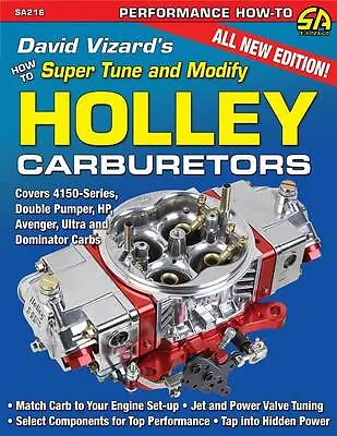 David Vizard's How To Super Tune & Modify Holley Carburetors By David Vizard • £32