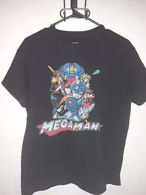 Vintage Mega Man Brisco Brand T-Shirt Mens L (12P) • $15