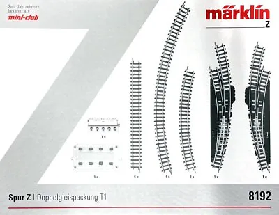 Marklin 8192 Z T1 Double Track Extension Set • $129.50