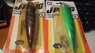 (LOT OF 2) LUHR JENSEN SIZE 5 J-PLUG 2 Colors • $35