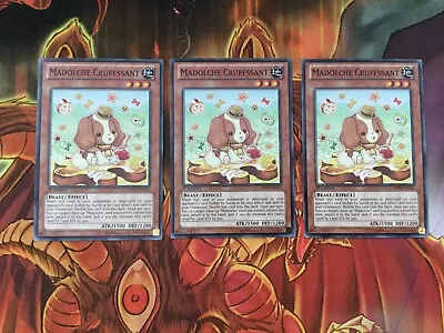 £1.75 • Buy ABYR-EN025 Yugioh 3x Madolche Cruffssant - Common, Mixed Editions, Playset (NM)