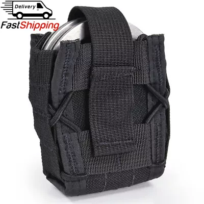 Tactical Handcuff Holster Open Top Handcuff Case Pouch For Molle Vest &Duty Belt • $10.45