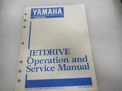 PM200 Yamaha Outboards JETDRIVE Operation & Service Manual LIT-18619-00-92 • $17.96