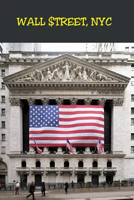 Wall Street New York Stock Exchange Poster Print • £6.32