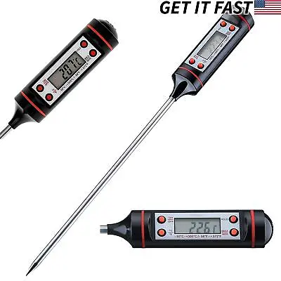 Instant Read Digital Electronic Kitchen Cooking BBQ Grill Food Meat Thermometer • $5.99