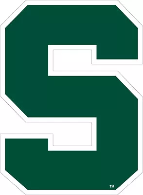 MSU MICHIGAN STATE UNIVERSITY Spartans X-LARGE Super Size Decal • $15.99