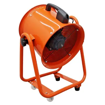 220V Mobile Axial Flow Fan Low Noise Axial Flow Fan Ventilation 2900RPM 2295CFM • $189.05