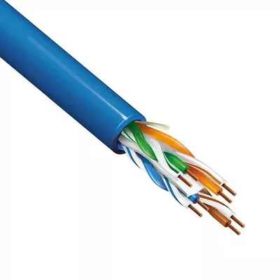 Belden 2412 0061000 Multi-Conductor Cable 23AWG 4PR SOLID 1000ft SPOOL LT BLUE • $200