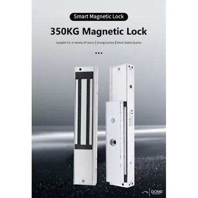 £22.45 • Buy Slimline Mortice Magnetic Lock MagLock 350kg Security Gate Access Control DC12V