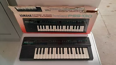 Yamaha Portasound PSS-130 Electronic Keyboard Piano Synthesizer Portable Vintage • £18.99