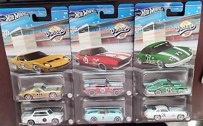 Hot Wheels Vintage Racing Club Selections  MOC  • $9