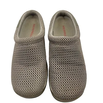 Merrell Encore Q2 Breeze Aluminum Mesh Gray Slip On Performance Footwear Size 5 • $10.78