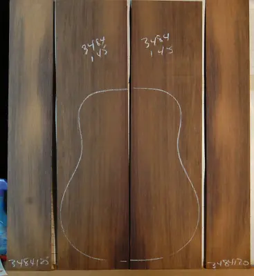 Very Rare Quartersawn Madagascar Rosewood Guitar Set Luthier Tonewood Back Sides • $1500