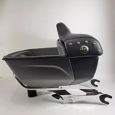 Rear Trunk Tour Pack Gray OEM Indian Roadmaster Chieftain Springfield • $1049.95