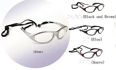 X-Ray Radiation Protection Glasses 0.75 MmPb Style D W/ Wipe & Case.Silver Frame • $119.99
