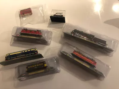 £12.50 • Buy X5 Del Prado N Gauge Locomotive Trains - Static Model For Display-boxed,unopened