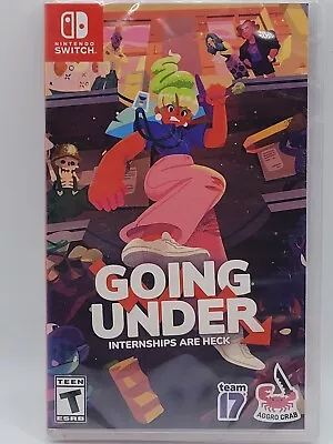 Going Under - Interships Are Heck - Nintendo Switch - NEW/SEALED • $35
